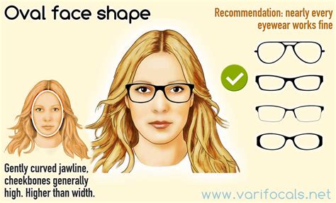 oval shape face glasses female